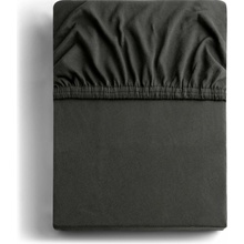 Restilo Tmavosivá napínacia plachta jersey Amber 90x200