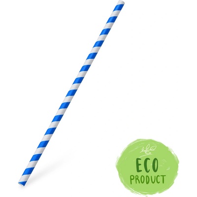 WIMEX Slamka papierová JUMBO modrá špirála 25 cm 8 mm