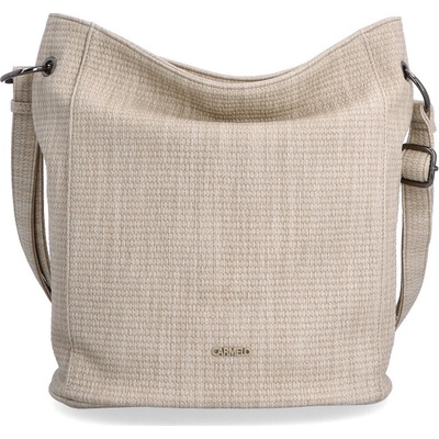 Carmelo větší dámská crossbody kabelka béžová 4339 BEIGE