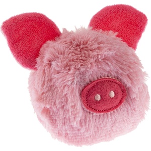 Gimborn GimCat играчка за котки - плюшени животински глави Прасе