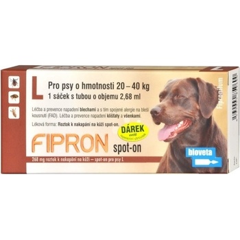 Bioveta Fipron spot-on Dog L 20-40 kg 1 x 2,68 ml