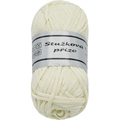 Bellatex Příze STUŽKOVÁ 50g / 109 m smetanová