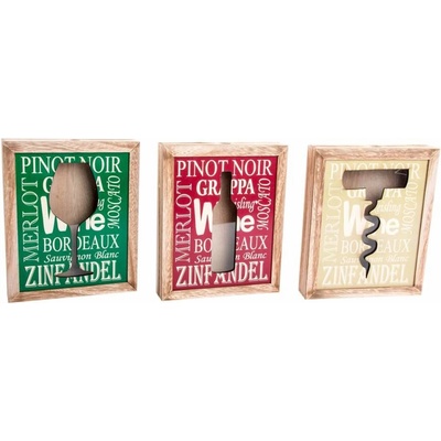 Box na korkové zátky "LETTERS" 20x20x4/3