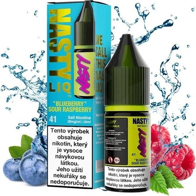 Nasty LIQ Salt Blueberry Sour Raspberry 10 ml 10 mg