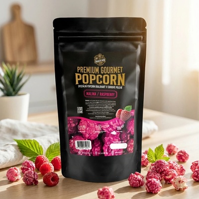 SnackAir Gourmet popcorn Malina 100 g
