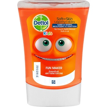 Dettol Kids náplň do bezdotykového dávkovača mydla Zabávač 250 ml