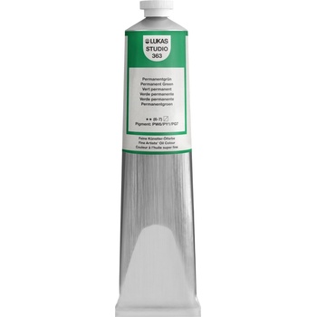 Lukas Studio Aluminium Tube Маслена боя Permanent Green 200 ml 1 бр (703630014)