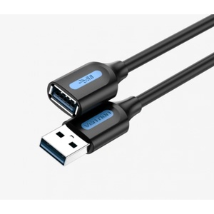 Vention USB-A 3.0/M - USB-A 3.0/F (удължител, PVC), 0, 5 м, кабел