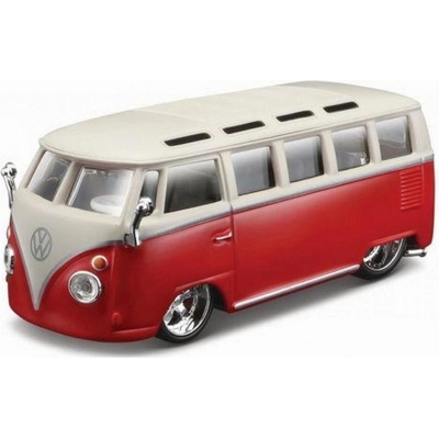 Bburago Plus Volkswagen Van Samba černá 1:32