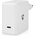 Nedis WCGPD100W100WT PD (Power Delivery) зарядно устройство/захранване 100W, 5A, GaN, QC, 5V, 9V, 12V, 15V, 20V, USB-C (WCGPD100W100WT)