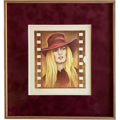 Jelenová Veronika - B. Bardot | 25.0x26.6