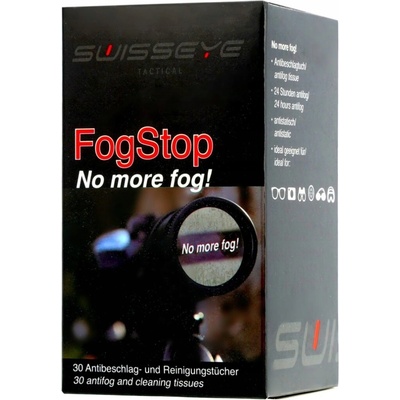 SWISS EYE Ubrousek na brýle protimlžící FOG STOP 30 ks