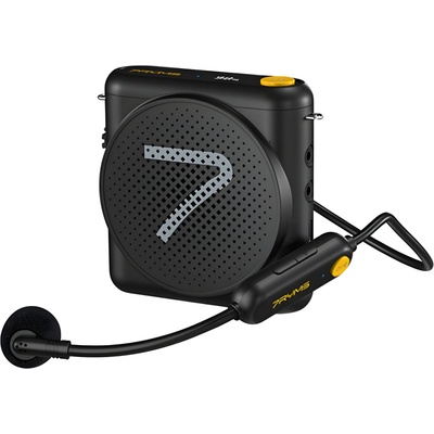 7Ryms Bezdrátový Headset Mikrofon s em 5W pro Menší Skupiny Karaoke Set WA1