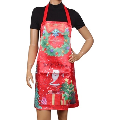 Сет престилка, ръкохватка и ръкавица с коледни мотиви