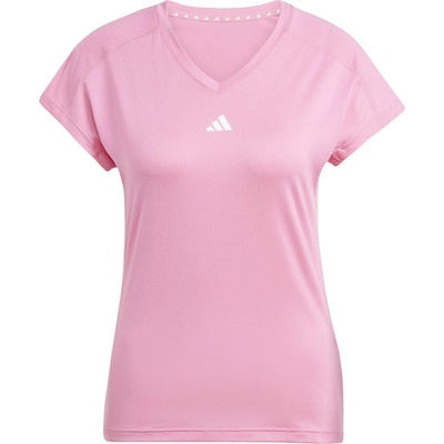 adidas Dámske športové tričko TRAIN ESSENTIALS TEE ružová biela