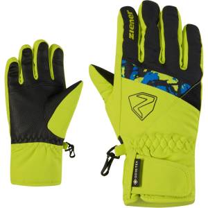 Ziener Детски ръкавици Ziener Kid's Leif GTX Gloves - Lime - размер 3 (EU) (202-4969-0511)