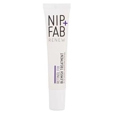 NIP+FAB Renew Retinol Fix Blemish Gel Treatment 10% lokální péče na nedokonalosti pleti 15 ml