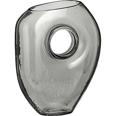 MICA ВАЗА СТЪКЛЕНА JAY 18x7.5x22см СИВА (1126953)