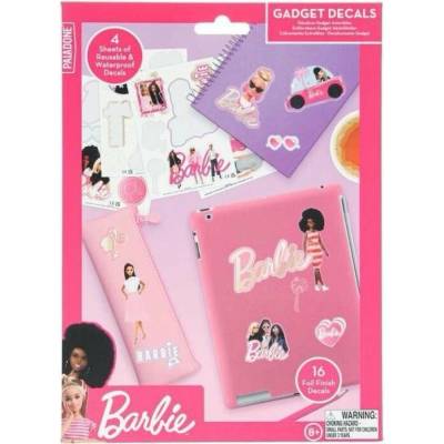 Samolepka Barbie samolepky na elektroniku 4 listy