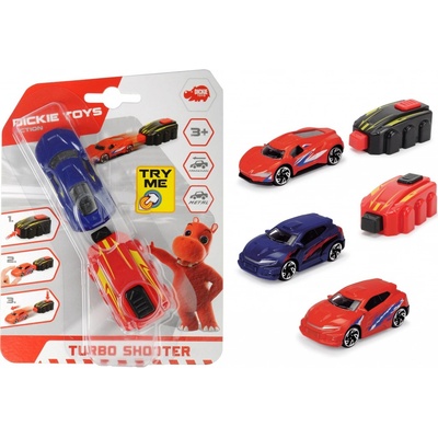 Dickie auto S Vystřelovací Rampou Turbo Shooter