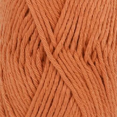 Priadza Drops Paris 65 / hrdza / bavlna uni color