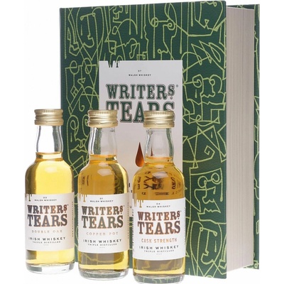 Writers Tears the Book Pot Still Irish whiskey 3 x 0,05 l (kazeta)