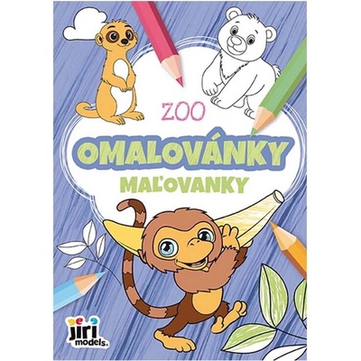 Jiri Models Omalovánky A5 ZOO