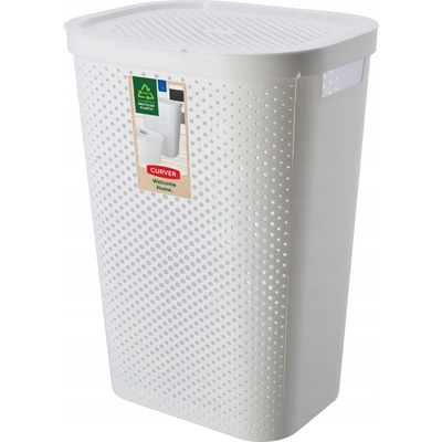 CURVER INFINITY DOTS 59L - bílý