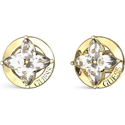 Guess šperky JUBE06040JWYGWHT/U SECRET GARDEN YELLOW GOLD