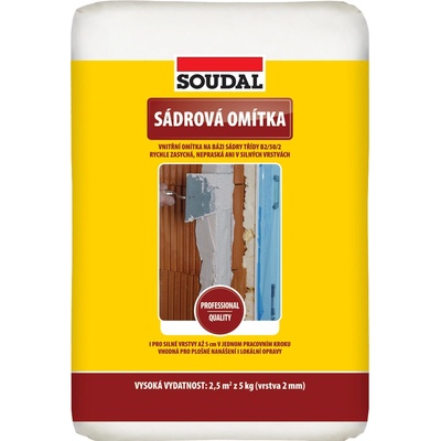Soudal Sádrová omietka 5 kg