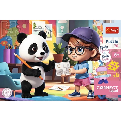 TREFL Connect Squad Amy 70 dílků + figurka