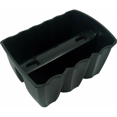 PlasticFuture Truhlík na zábradlie CROWL antracit 39,3cm