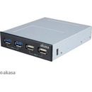 USB huby Akasa AK-ICR-12V3
