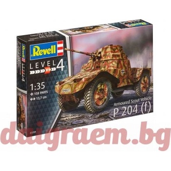 Revell Хоби модел REVELL 03259 - Бронирана разузнавателна машина P204 (f) (R03259)