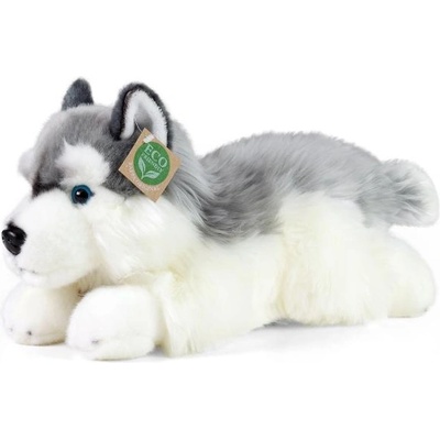 Rappa Плюшено куче хъски лежащо 30 см eco-friendly