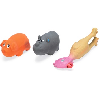 Karlie-Flamingo Hračka latexová pískací různé druhy 6 cm