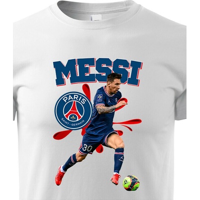 Dětské tričko Lionel Messi BíláCanvas Dětské tričko Bezvatriko.cz 2378