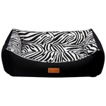 DUBEX TARTE - X Large - меко легло, 95 x 70 x 22 см - зебра, Турция - 51057-VR06