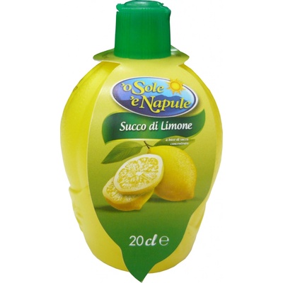 O Sole e Napule Citrónová šťáva 200 ml