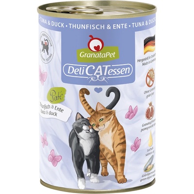 GranataPet DeliCatessen Tuniak & kačacie mäso 12 x 400 g