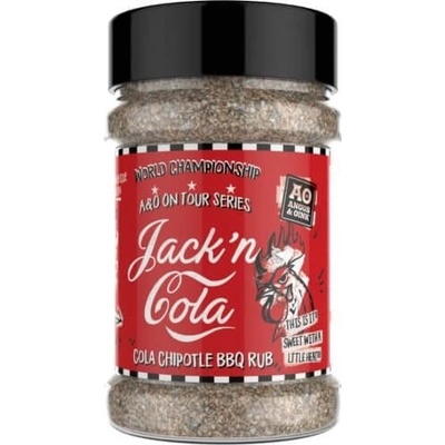 Angus & Oink BBQ koření Jack & Cola rub 260 g