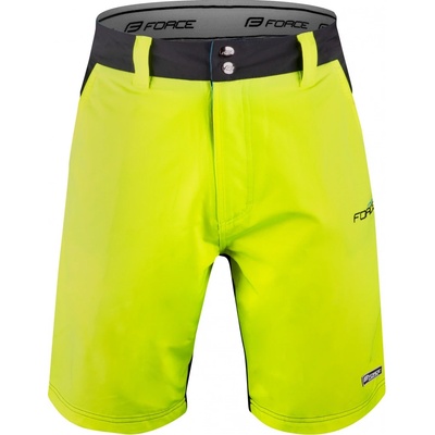 Force Blade MTB s vložkou černé/fluo – Zboží Dáma