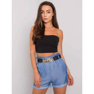Šortky s páskem dhj-sn-13189.05p blue