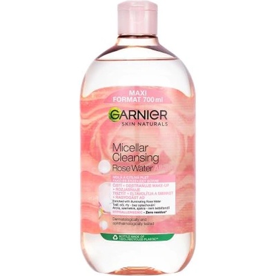 Garnier Skin Naturals Micellar Cleansing Rose Water 700 ml пречистваща и озаряваща мицеларна вода за жени