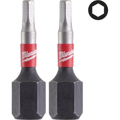 Milwaukee bit SHOCKWAVE HEX2,5 25mm 2ks