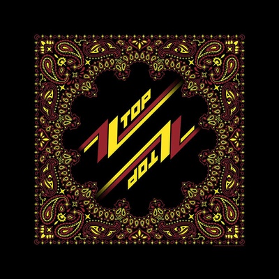 ZZ TOP LOGO černý RAZAMATAZ B140