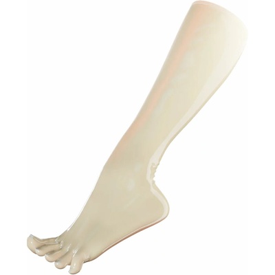 UniqDsn Latexové prstové ponožky - transparentné
