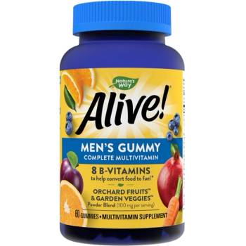 Image 1 of Nature's Way Alive! Mens Gummy Complete Multivitamin [60 дъвчащи дражета]