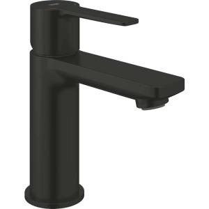 GROHE Lineare New - Смесител за умивалник с изпускателен клапан Push-Open, матово черно 237912431 (237912431)