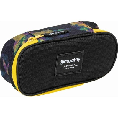 MEATFLY калъф Pencil Case Dark Aquarel Meatfly | Cheren | Момчешки | L